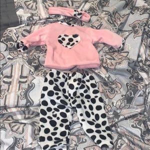 American girl doll special polka dot outfit!